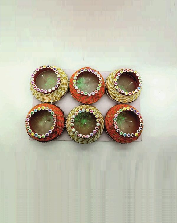 Matka Wax Candles Pack For Seasonal Gifts