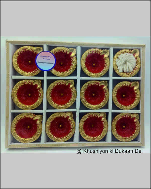 Mitti Diyas with Cotton – Pack of 12 (Gift Pack) For Diwali Gifts